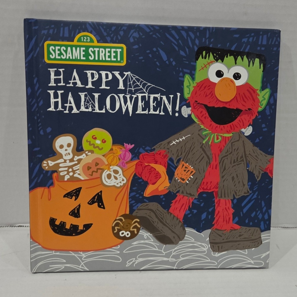 Sesame Street Happy Halloween Hardcover Book Elmo Count Sourcebooks Jabberwocky